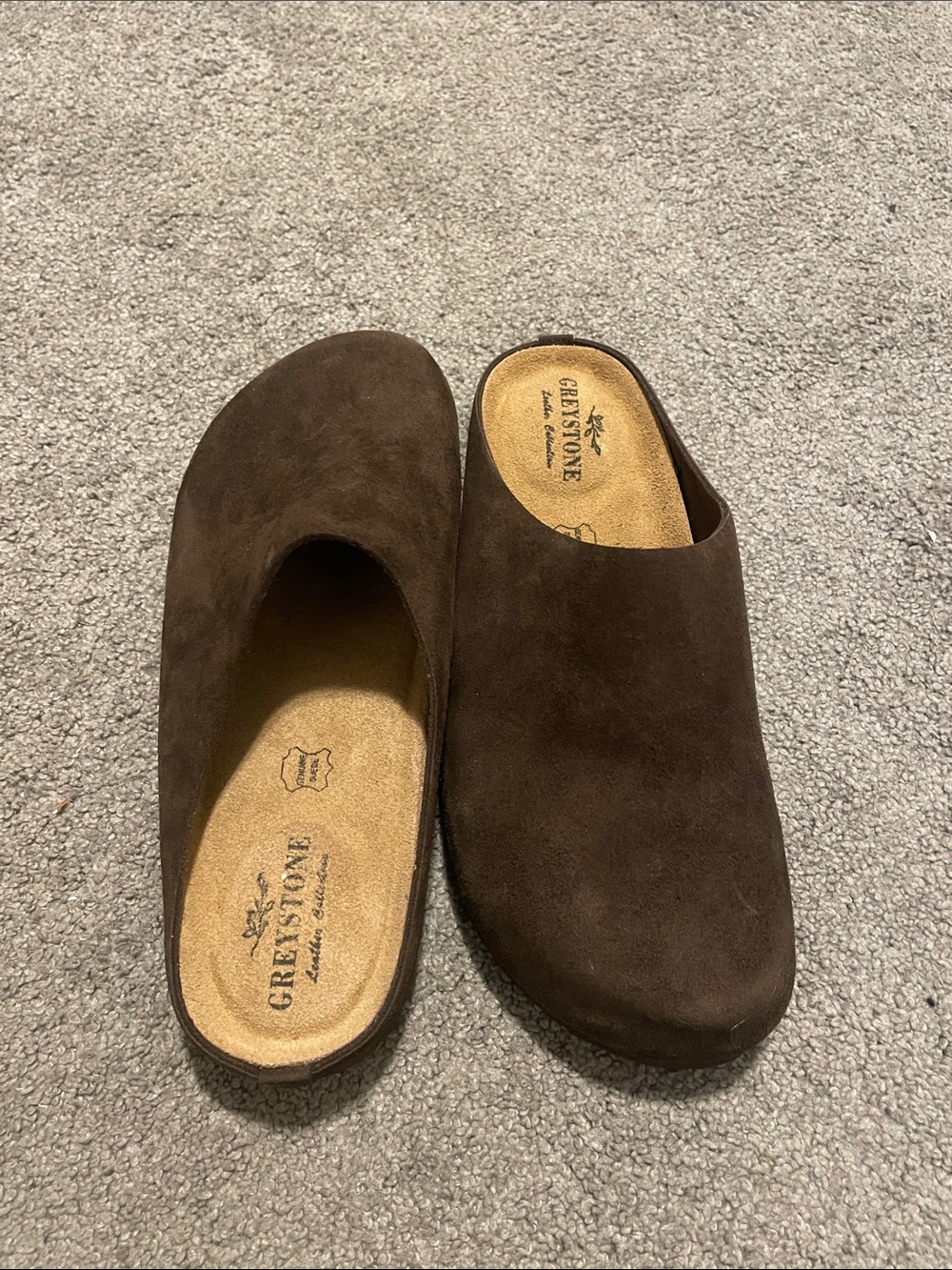 Suede Clogs
